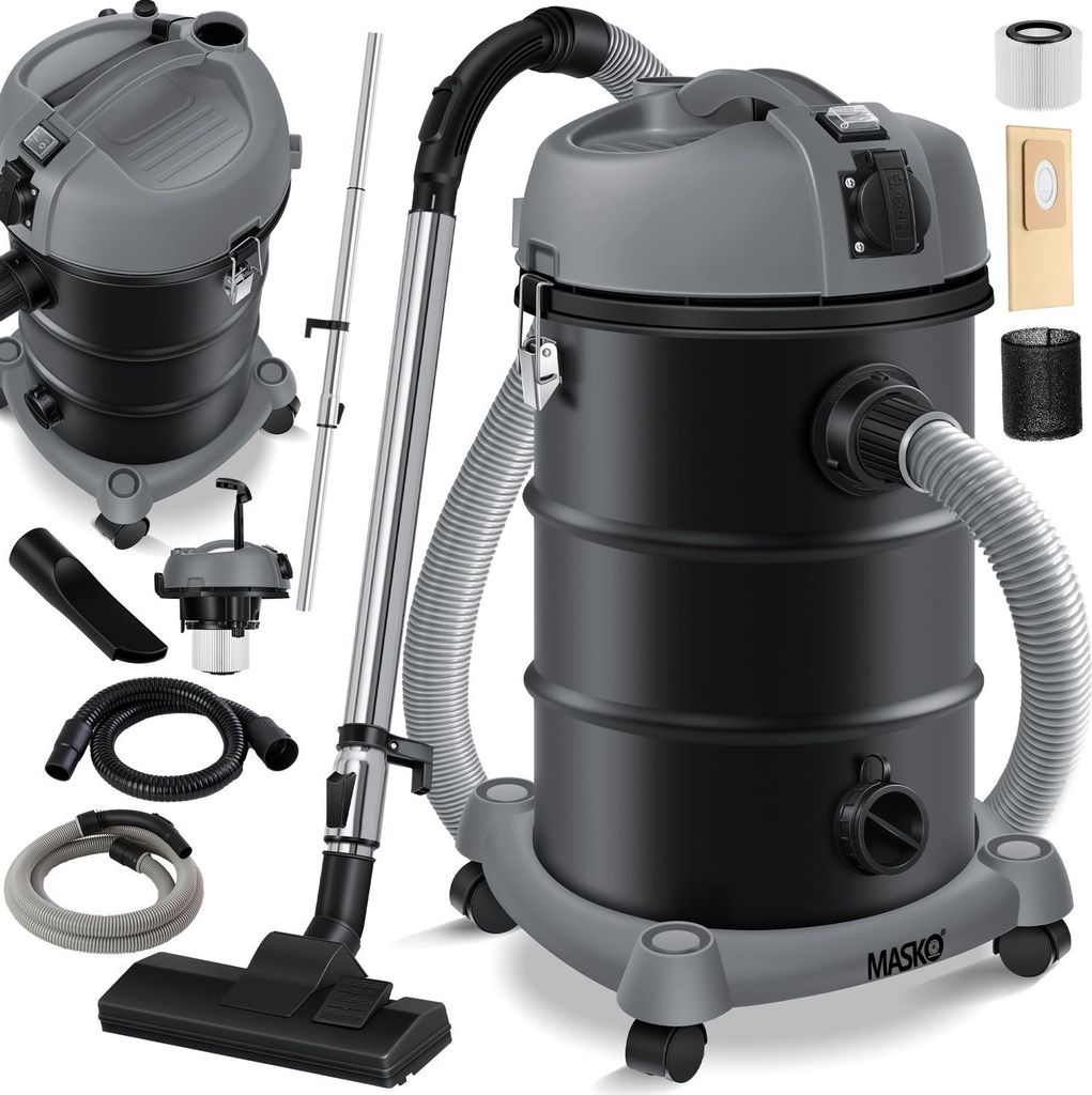MASKO® Industriestaubsauger Staubsauger 6IN1 Nass & Produktbild 