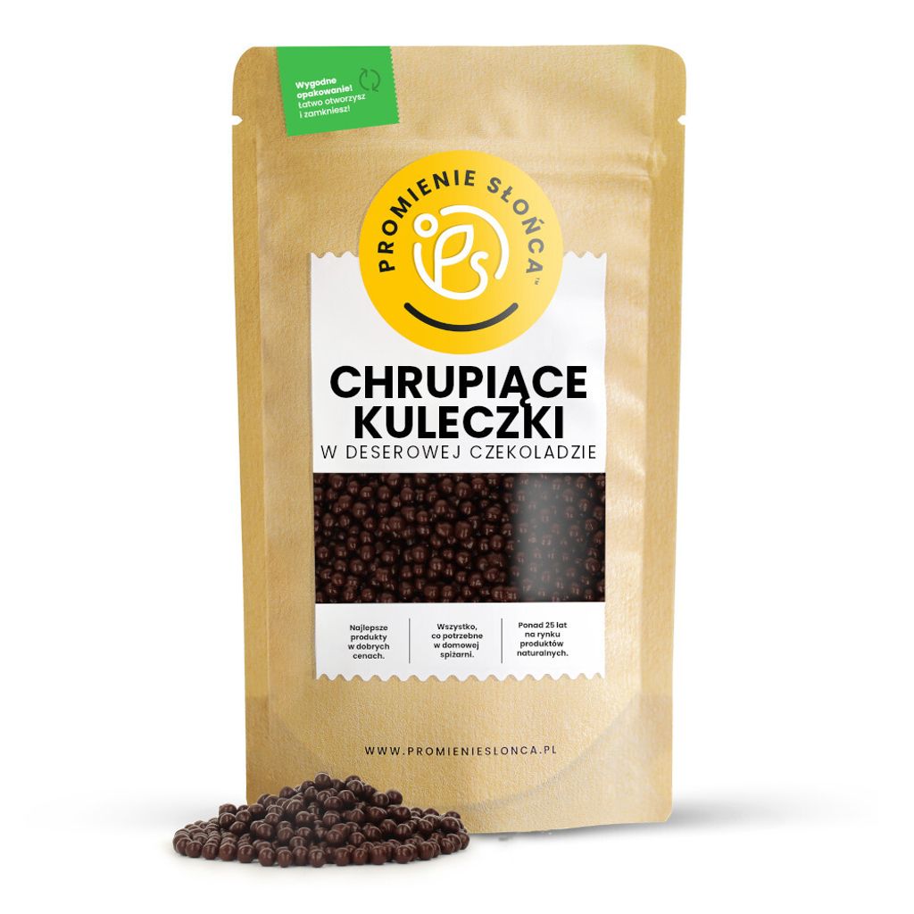 Posypka Czekoladowa - Chrupiące Kuleczki w Deserowej Zdjęcie produktu 