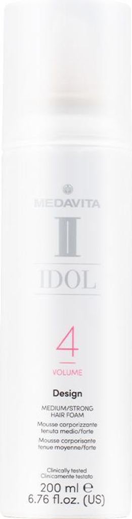 Medavita Idol Volume Design Medium/Strong Hair Foam 200ml - Volumen Mousse