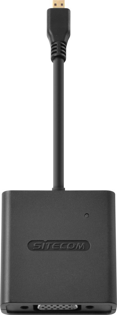SITECOM CN 355 Micro-HDMI zu VGA + Audio Adapter