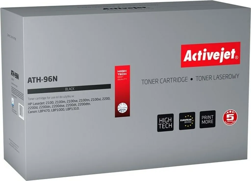 Activejet ATH-96N Toner zamiennik HP 96A C4096A Canon EP-32 Supreme 5700 stron czarny