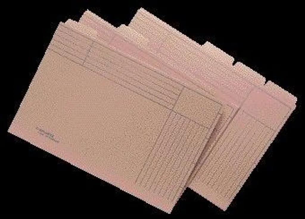Lot de 50 Classeurs Folio Beige Jalema Djois avec Onglets de Repérage