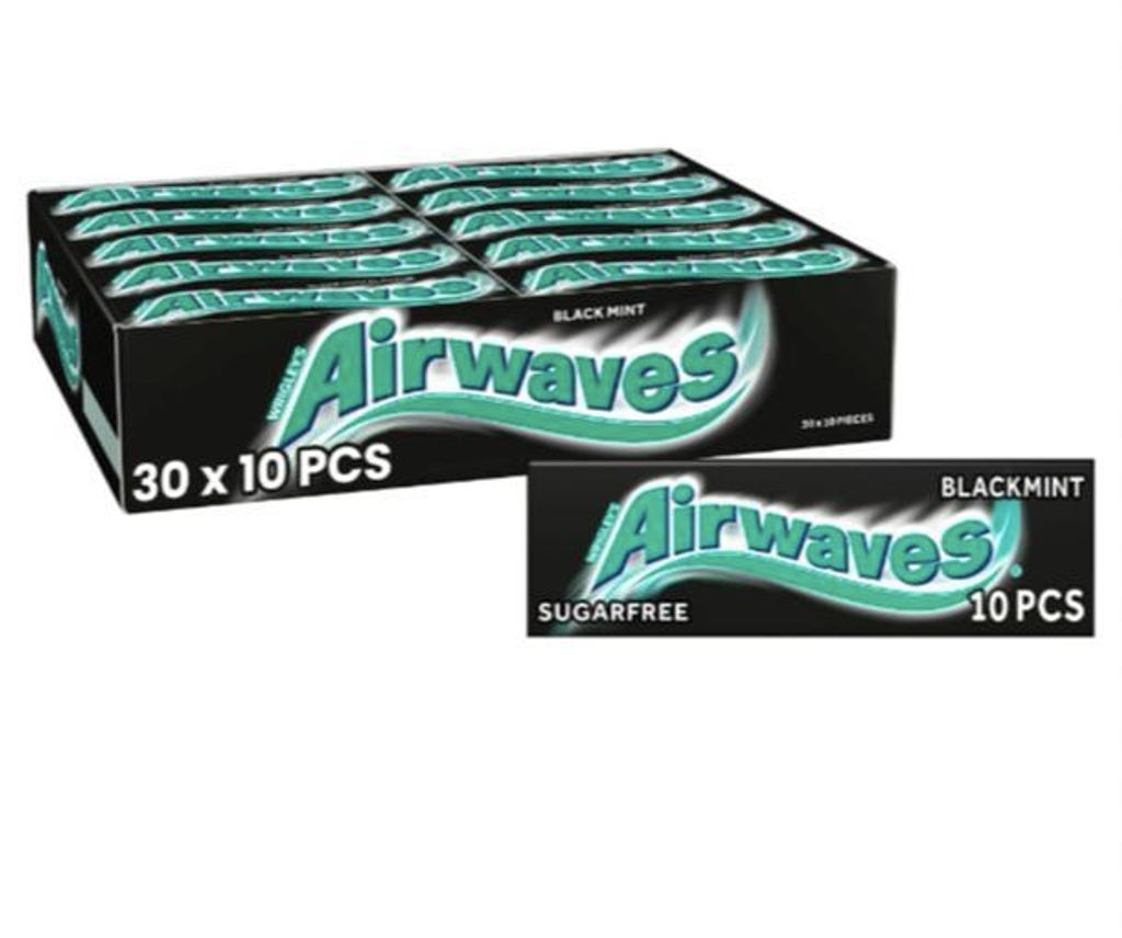 Airwaves Black Mint 10er Produktbild 