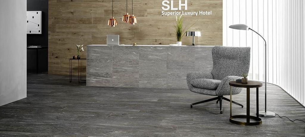 Fliesen Steinoptik Grau 40x120 cm CASA39 Marazzi