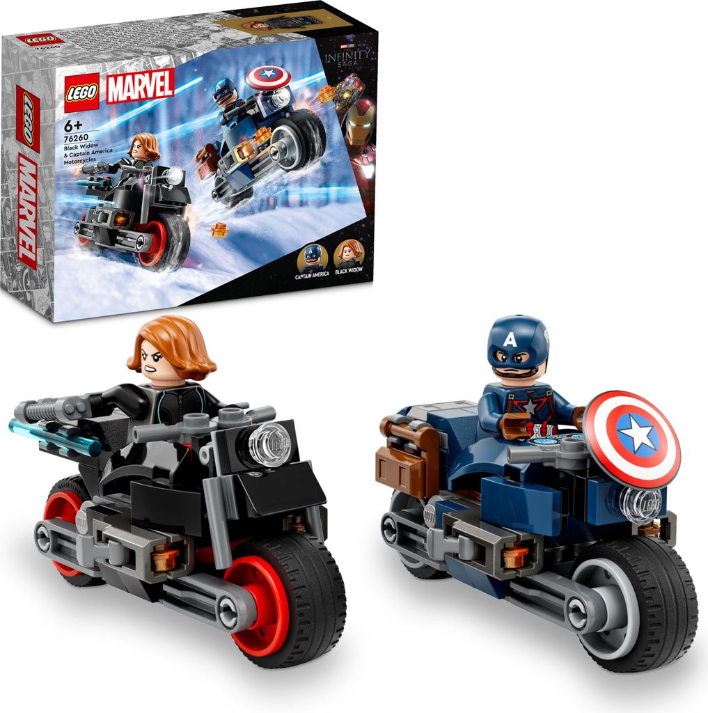 LEGO® 76260 - Marvel Black Widows a Captain Americas Obrázok produktu 