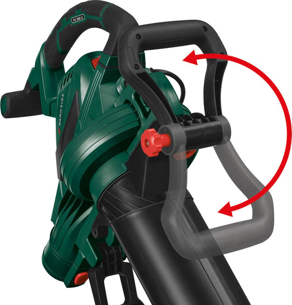 PARKSIDE 3in1 Elektro Laubsauger &-bläser »PLS 3000 A1« Produktbild 10