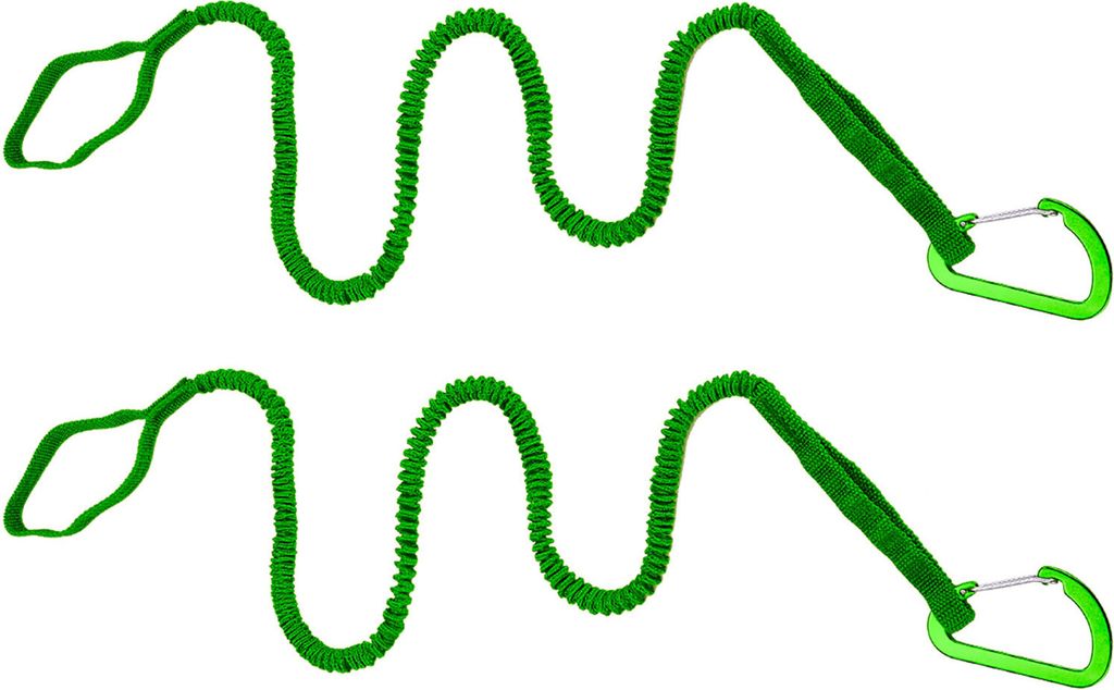 1/2/4 Stück Kajakpaddel-Leine, elastisches Bungee-Gurt-Lanyard-Seil, leichte Kajak-Ruten-Leine für Bootfahren, Angeln, Rafting, Kanufahren