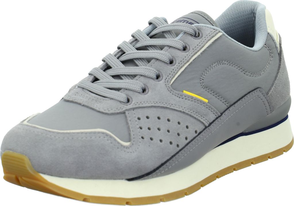 Camel Active Sneaker Cliff - Grau Synthetik Größe: 46 Normal