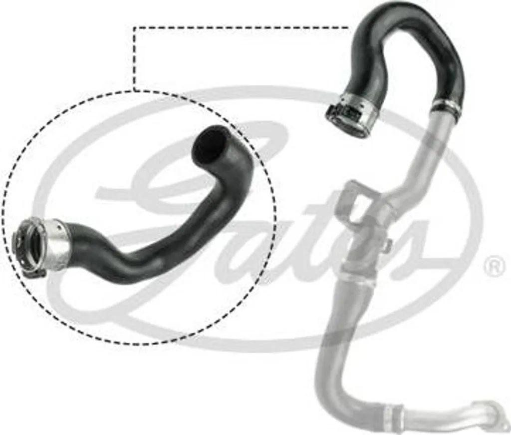Tuyau suralimentation renforcé GATES 09-0680 pour Corsa D 55559260