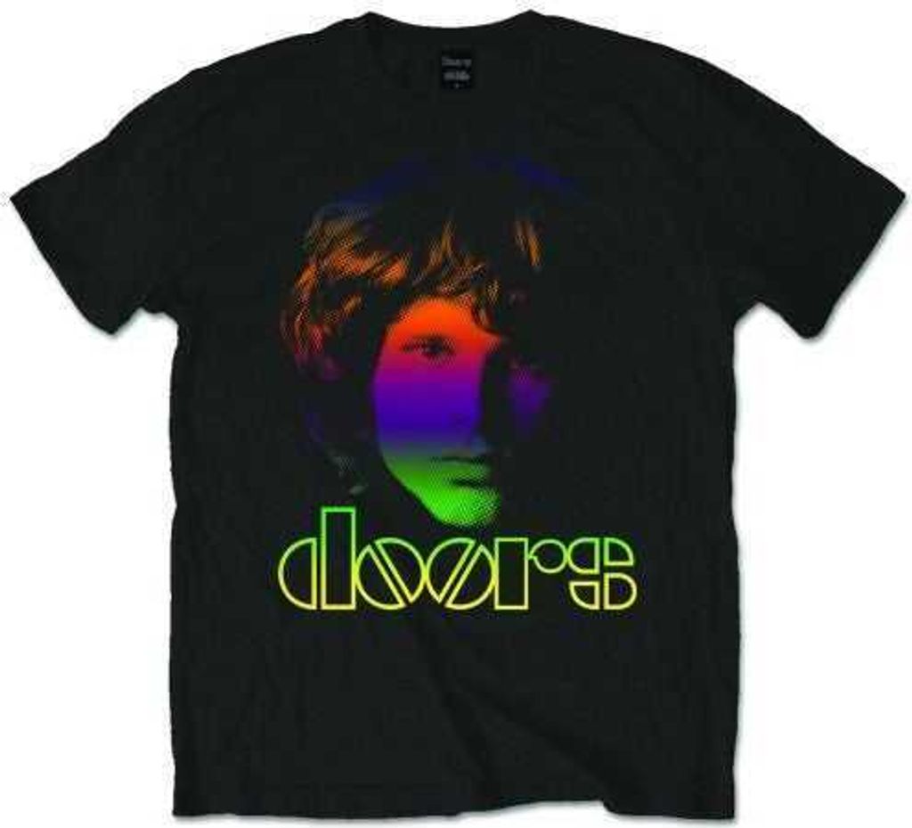 The Doors Morrison Gradient Black M Tričko Obrázek produktu 