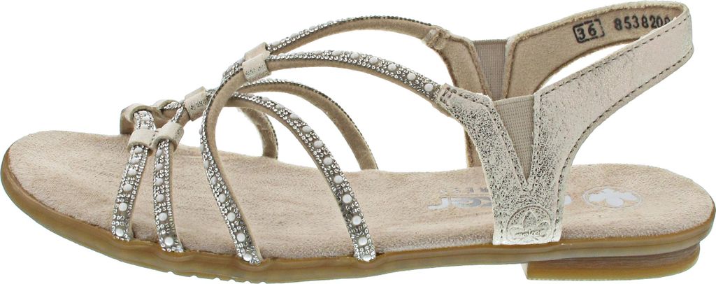 Rieker 64270-60 (41/beige/beige-gold) Produktbild 