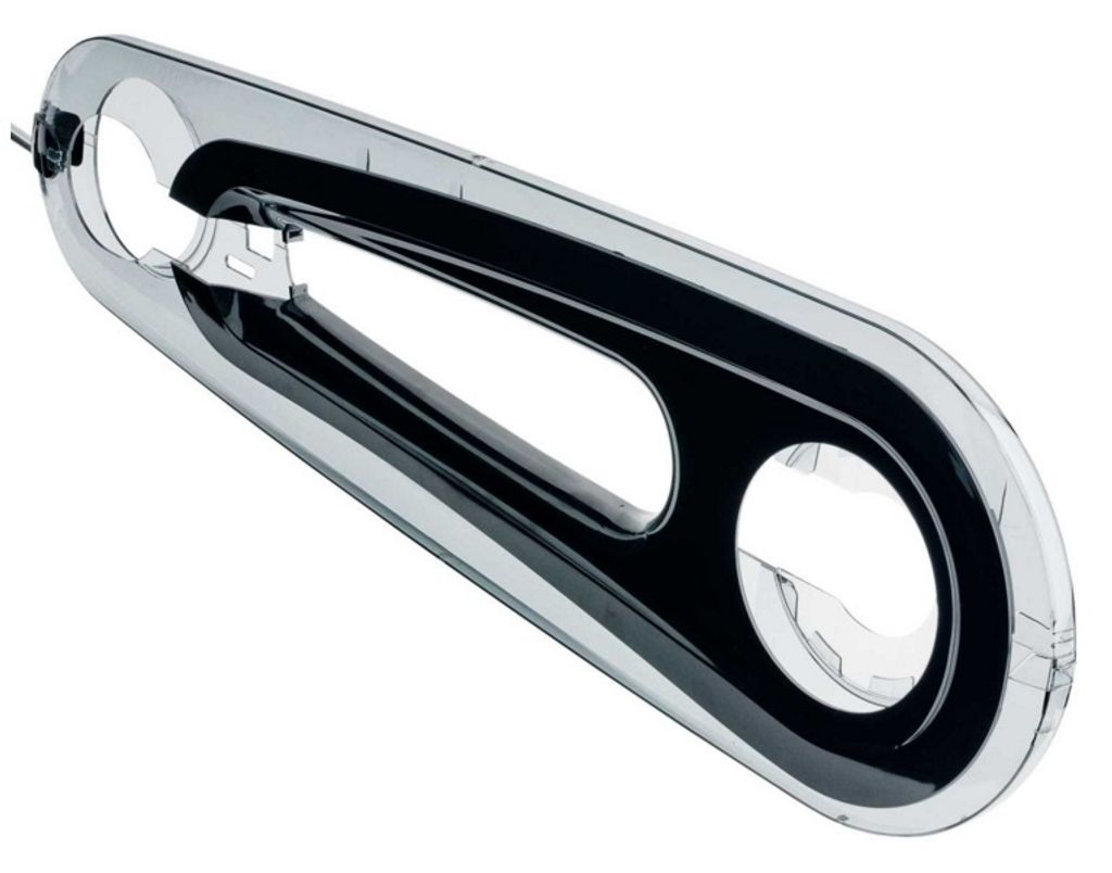 Kettenschutz Multi Open 38T 63,5 x 20 cm Rauch schwarz Produktbild 