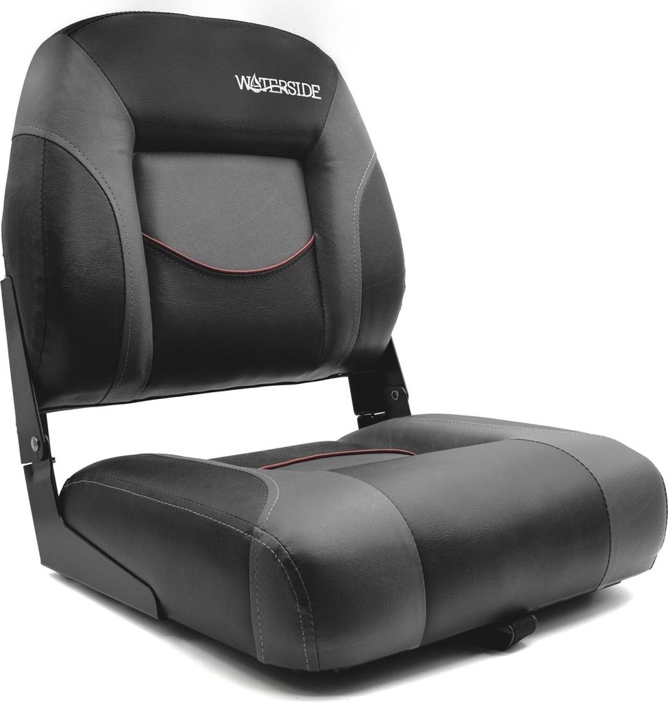 Waterside Luxus Low Back Bootssitz - Robson - Dark Series, Produktbild 
