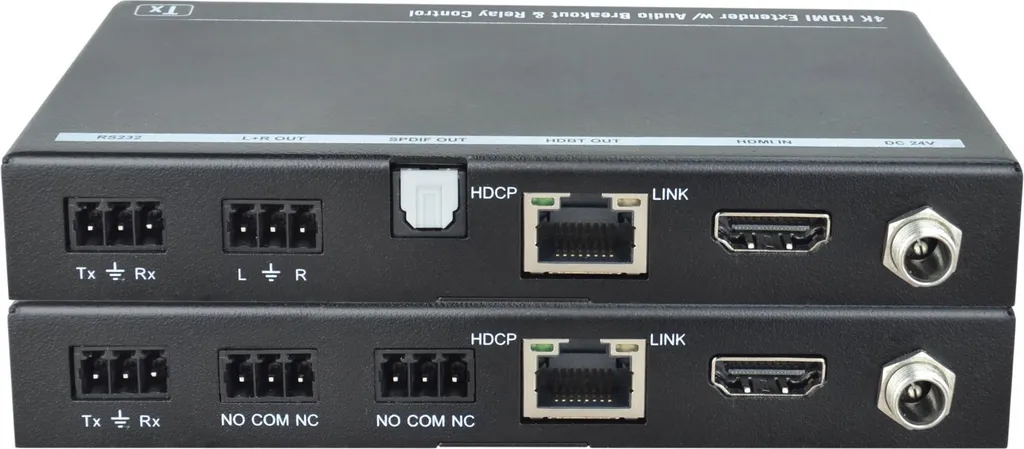 Vivolink VLHDMIEXT415 Kit Extendeur HDBaseT avec Relais pour Pro