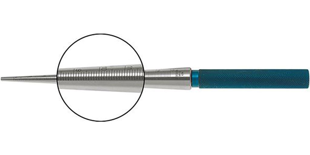 FORMAT Lochlehre konisch 45-60mm, Messbereich:4-15 mm