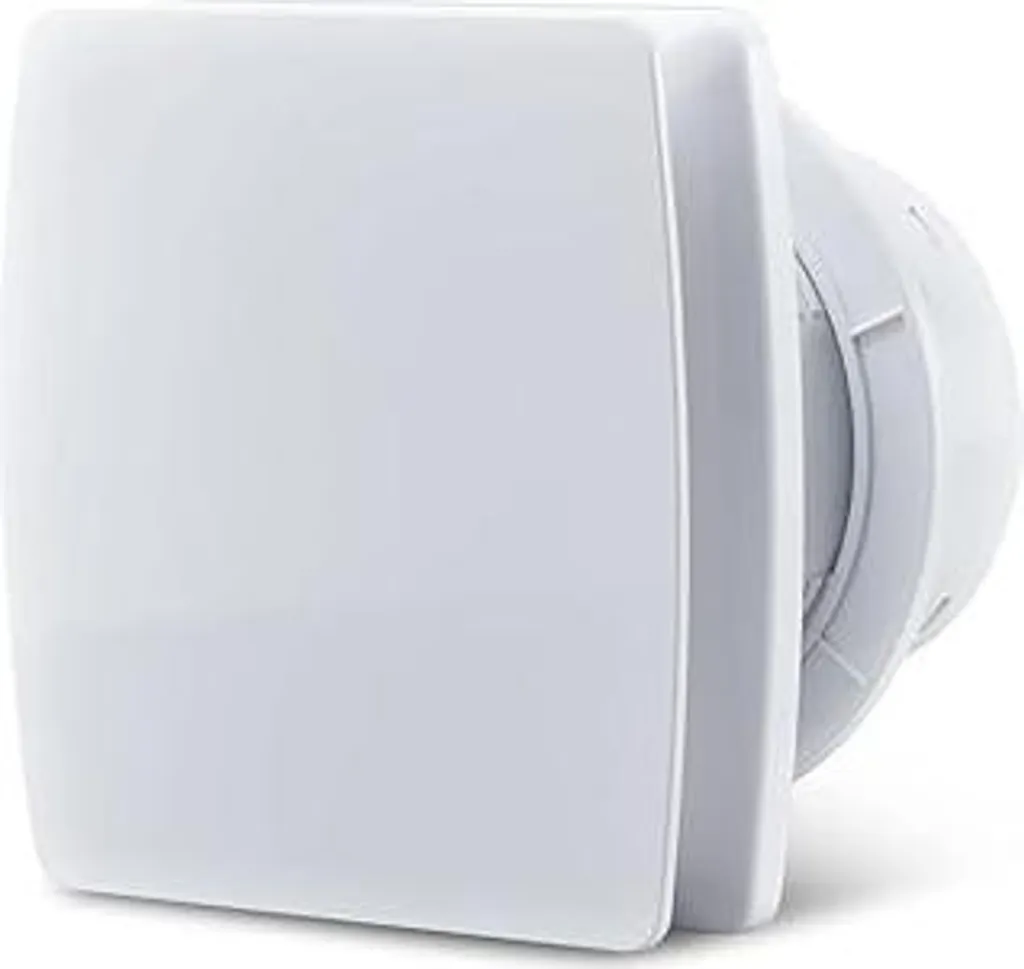 Glovios Ventilatore Bagno 100mm 12W | Stop Muffa e Condensa Istantaneo