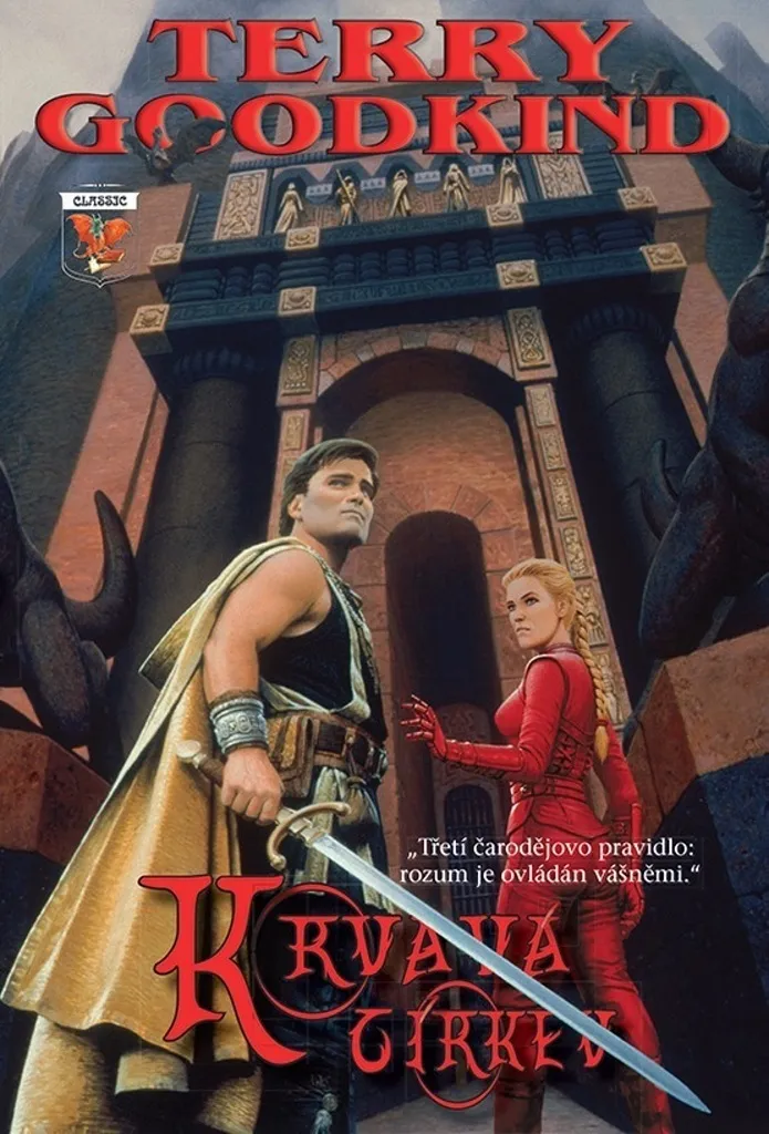Complétez votre Saga Meč pravdy 3 Krvavá církev Terry Goodkind Livre