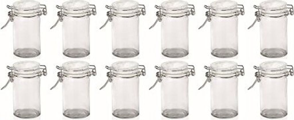 Petit swing top jar round 75 ml 12 pezzi in un set Vasetto Immagine del prodotto 