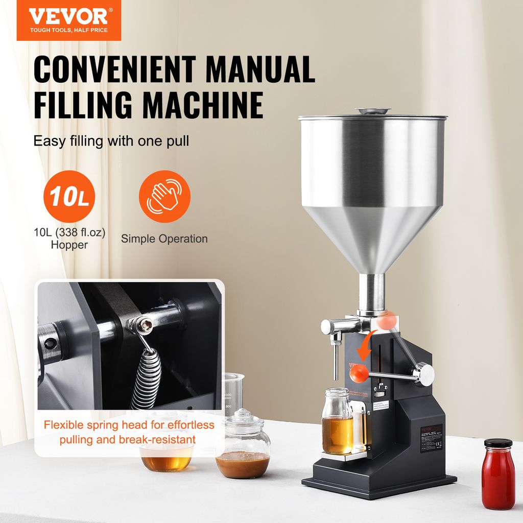VEVOR 5–50 ml Abfüllmaschine Manuell Produktbild 2