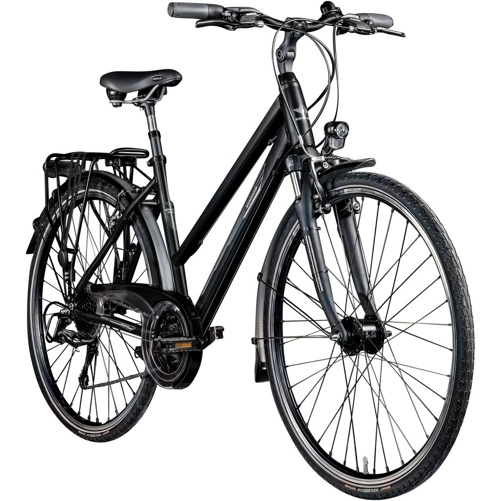 Zündapp Silver 5.0 Trekkingrad Damen 28 Zoll 155 - 175 cm Trekkingfahrrad 24 Gang Shimano Trekkingbike Fahrrad