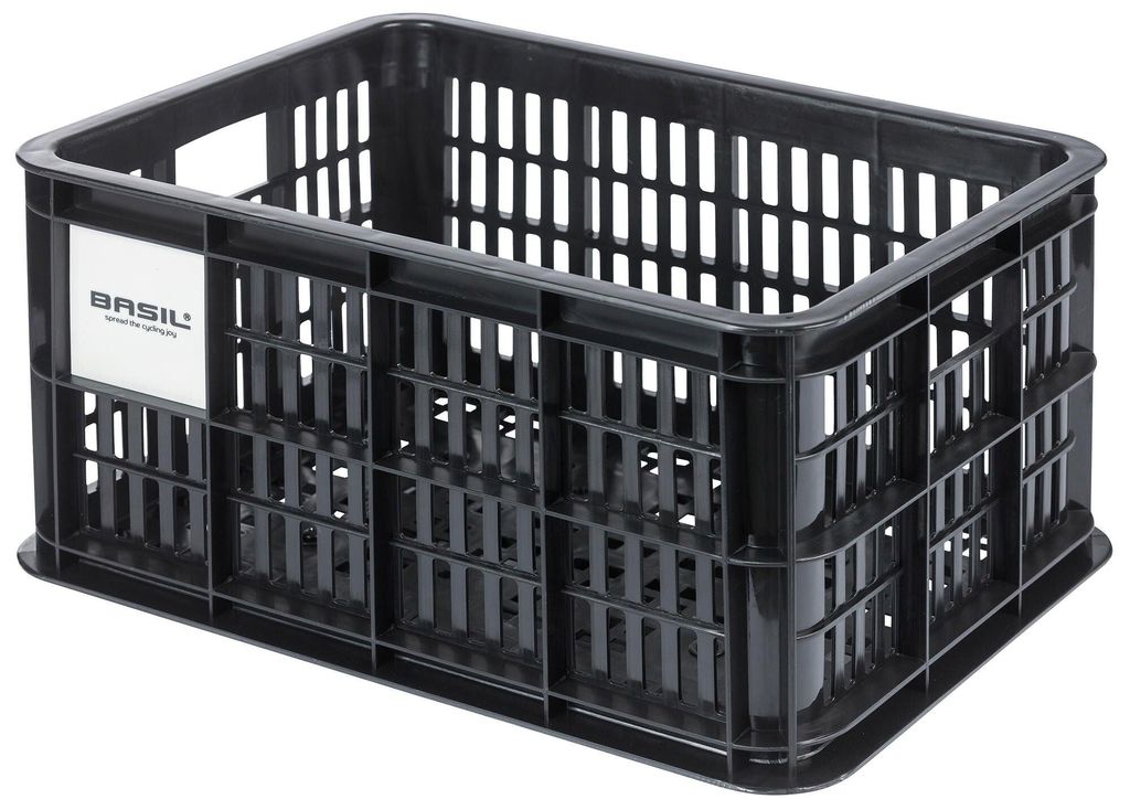 Basil Crate S MIK Fahrradkiste 17,5 Liter - schwarz - Produktbild 