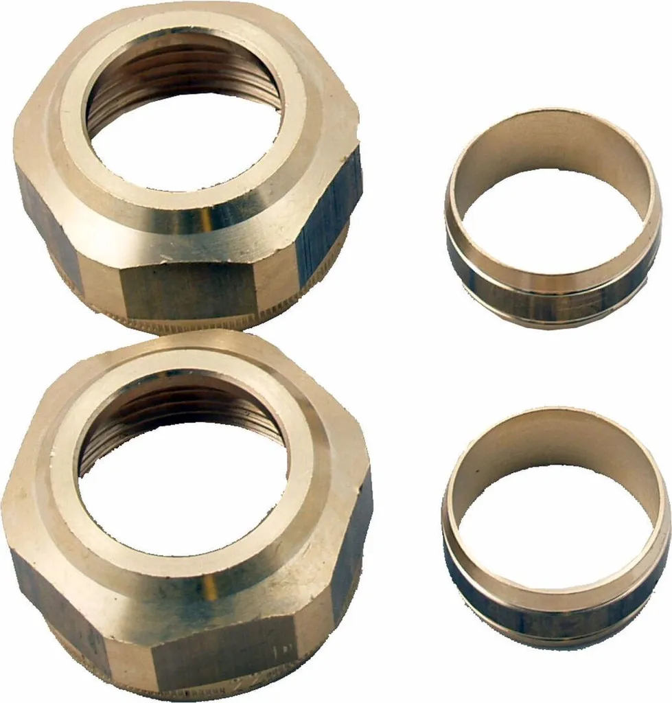 Wolf ET 4x22mm Klemmringverschraubung 20E Raccord à Compression Gaz