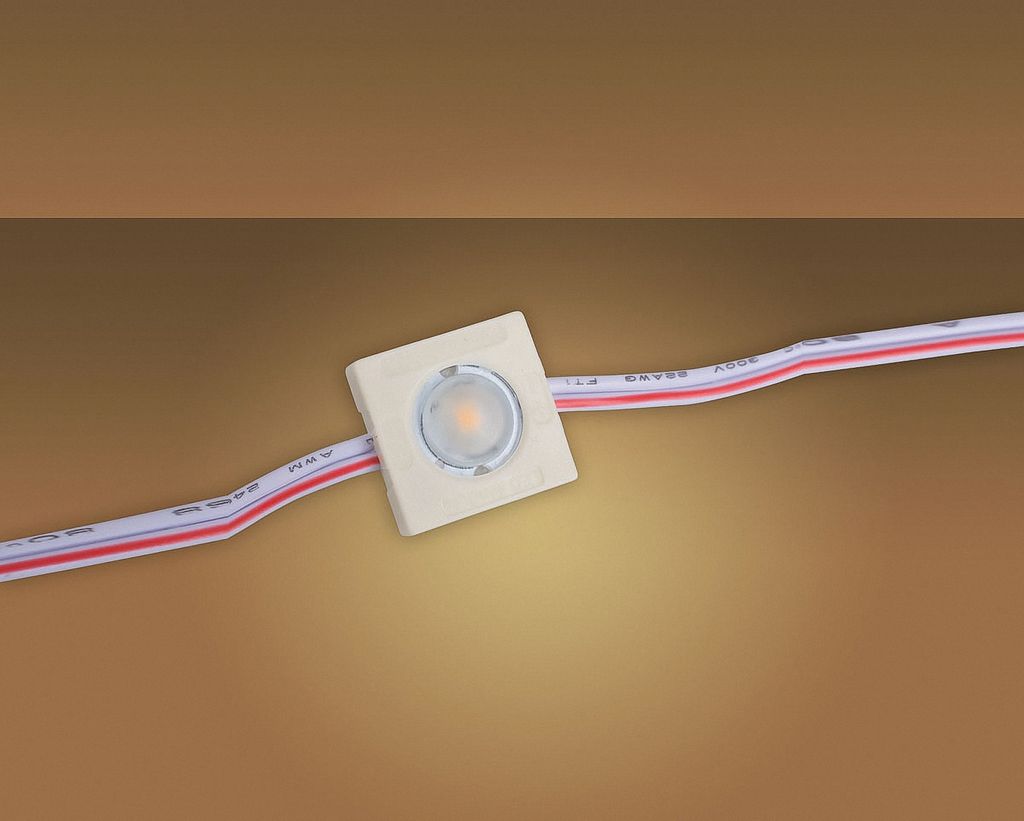 20x 1er LED Power Module HL01 0.36W 3000K 12V IP65