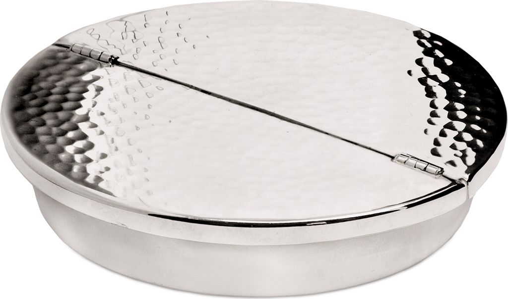 EDZARD Klapp-Ascher Madras Ø 13 cm
