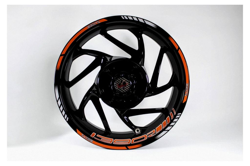 Felgenrandaufkleber für KTM 1390 Super Duke R