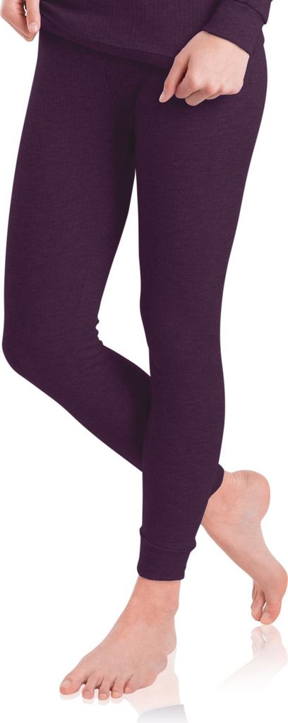 MT Damen Ski- & Thermohose - Winter Unterhose mit weicher Innenseite - Lila S