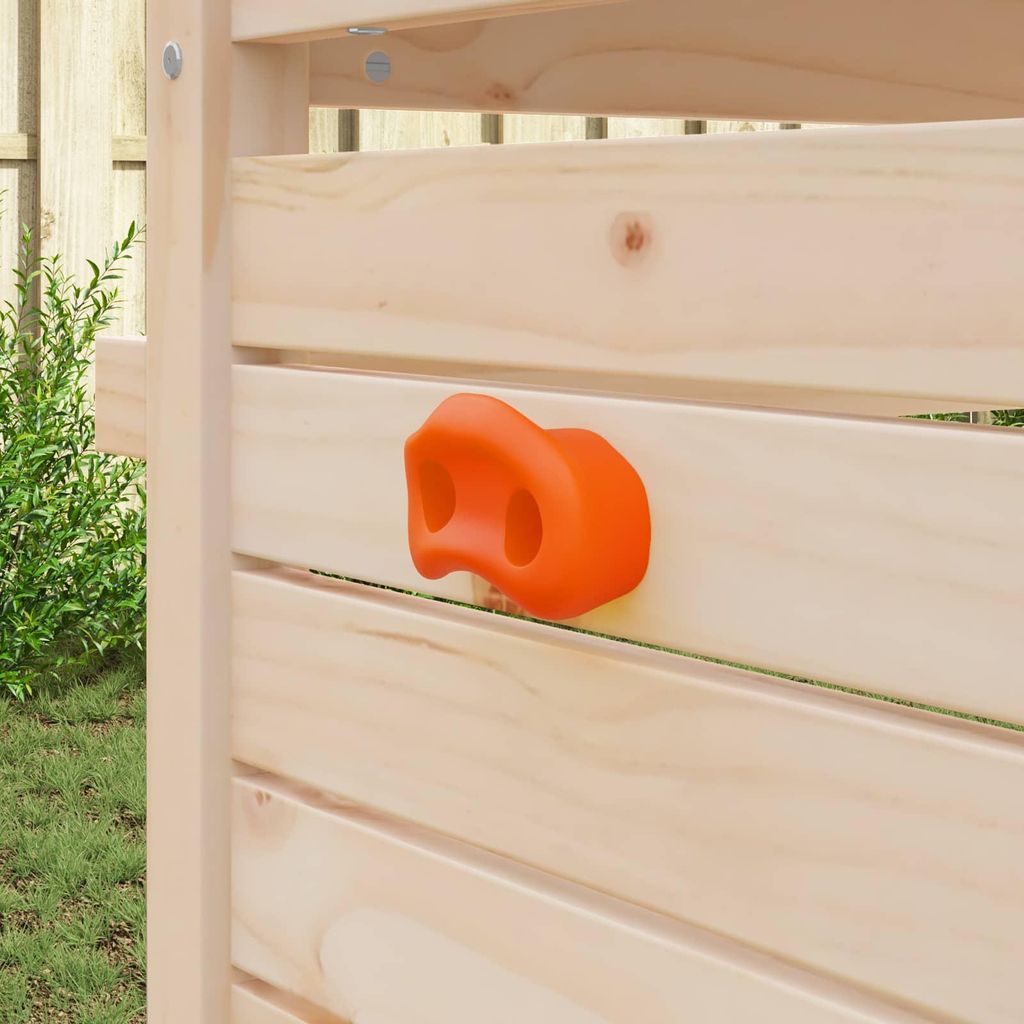 "Schlussverkauf" Klettergriff 12 Stück - moderne-desgin - Orange 100x67x43 mm PP C16428