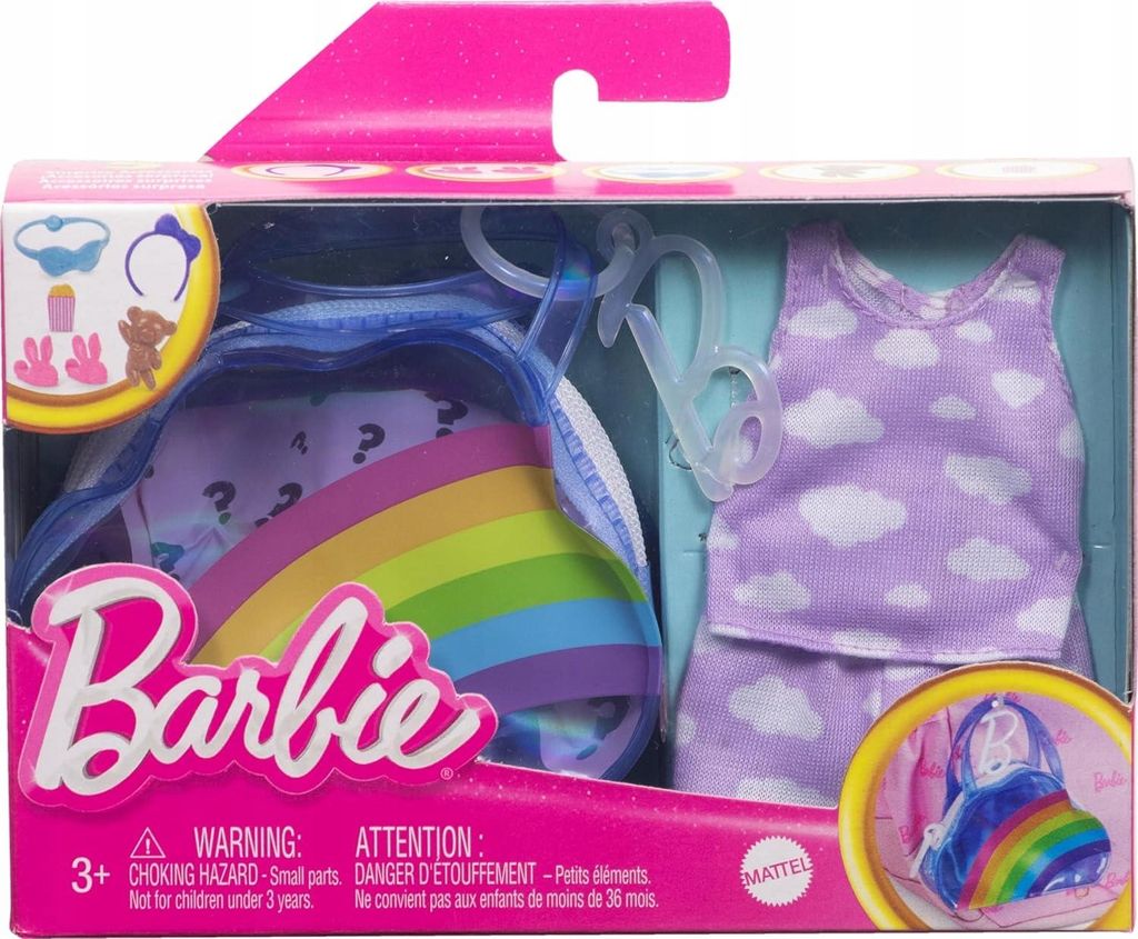 Barbie HRH48, 3 Jahr(e), Mädchen, 100 mm, Mehrfarbig Produktbild 