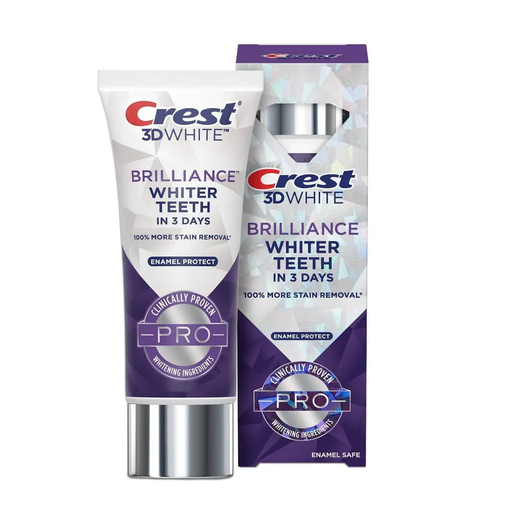 Crest 3D White Brilliance Pro 85g: Sbiancante che Funziona Davvero