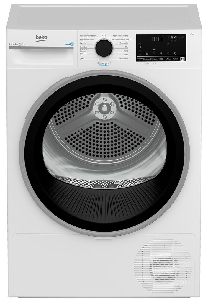 Beko B3T3249S Wärmepumpentrockner 9kg Aquawave SteamCure Produktbild 