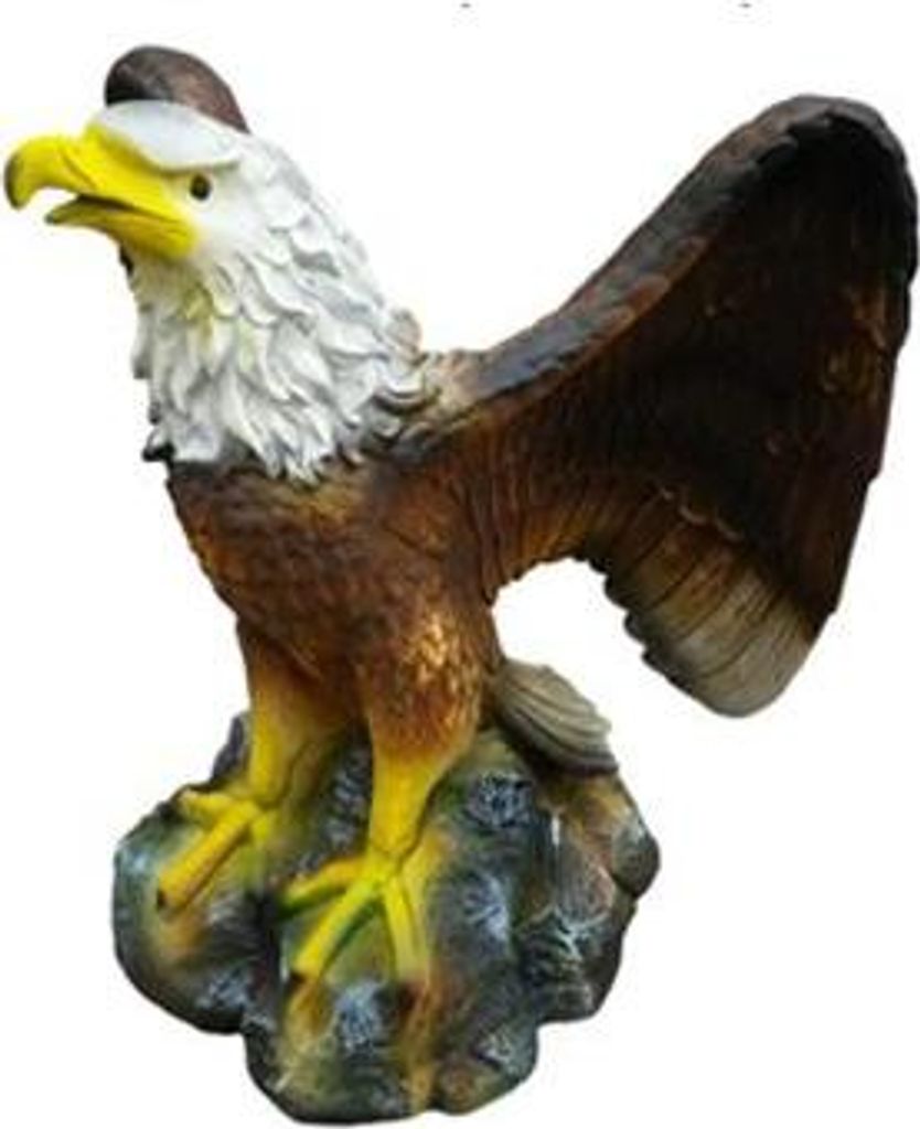 Deko Figur Adler Vogel Garten Figuren Skulptur Statuen Skulpturen 50cm Neu