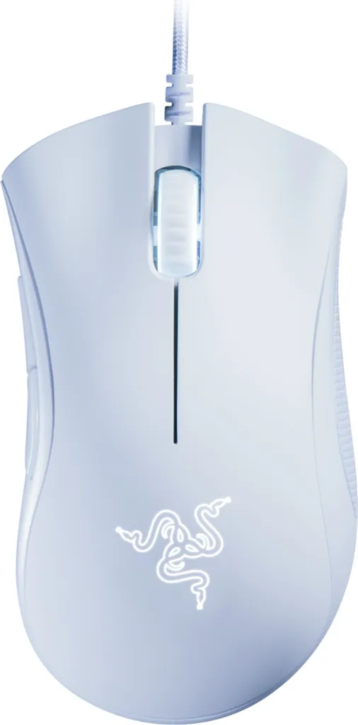 Souris Gamer Optique Razer DeathAdder Essential Blanche avec 5 Boutons