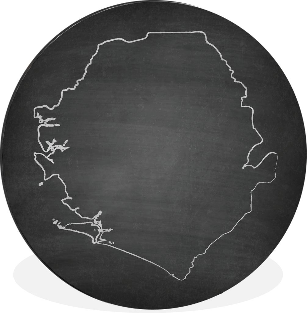 MuchoWow - Wand Kreis - Wandbild - Schlafzimmer - Aluminium Bild - Kinderzimmer - Wohnzimmer Dekoration - Wandschmuck