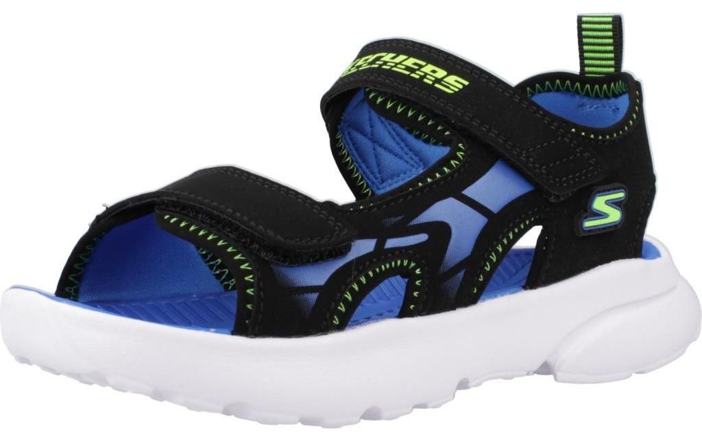 Skechers Sandalen Razor Splash - Aqua Buddies 406513L/BBLM Schwarz / Blau-27