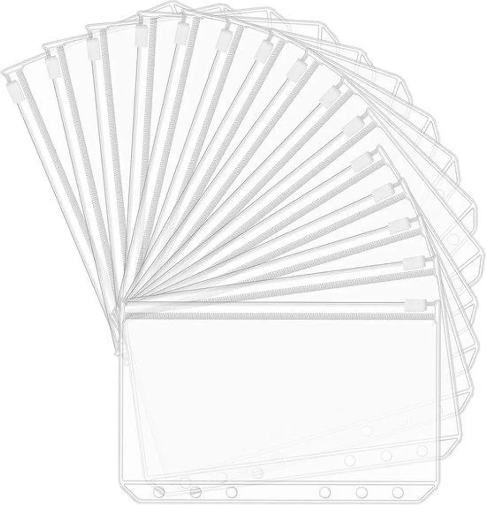 Pochettes A5 imperméables et robustes - Lot de 12 protections étanches
