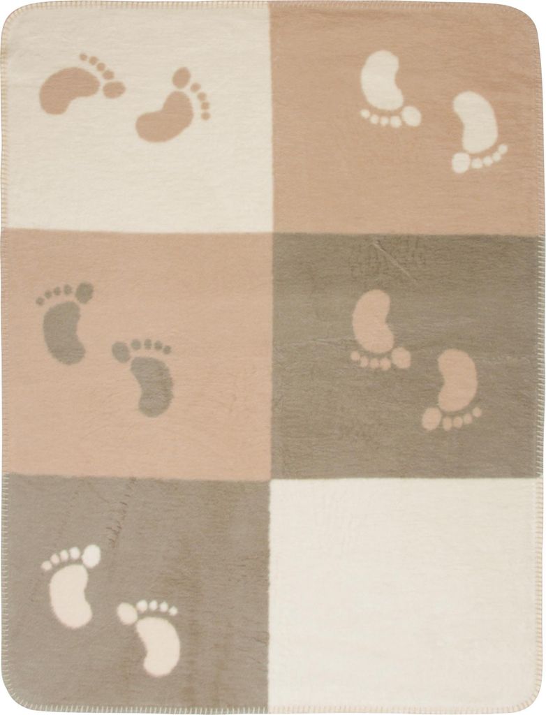 Erwin Müller Babydecke natur 75x100 cm