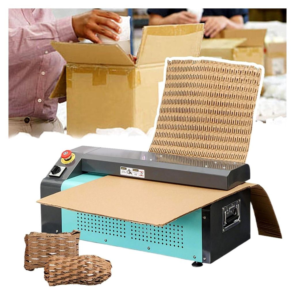 Wabenförmige Verpackungspapiermaschine, Schneidemaschine für Altkarton, Perforator für Kartonstreifen, 350 mm Schneidemaschine für Wellpappkartons