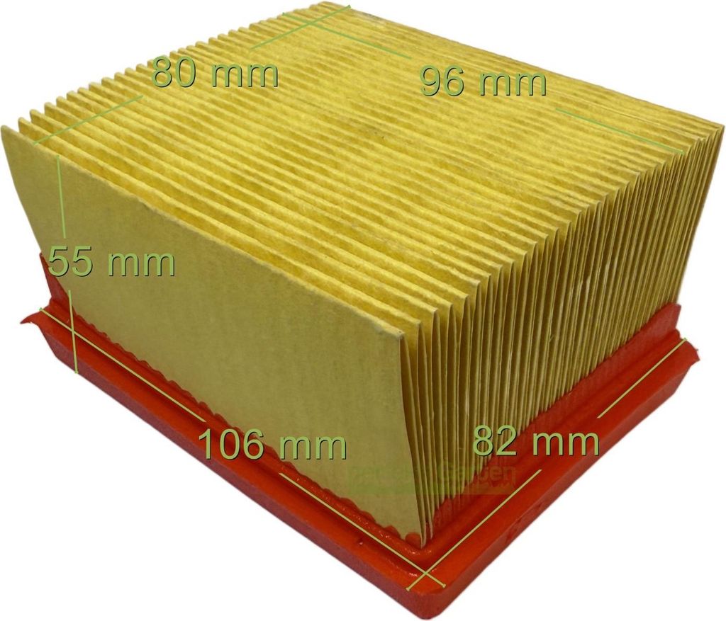 Luftfilter für Dolmar PC 6414 7314 8116D / 0108077 PA7630 0159441 Trennschneider