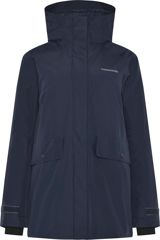 Didriksons Tuva - Parka da donna, taglia: 44, colore: blu Immagine del prodotto 