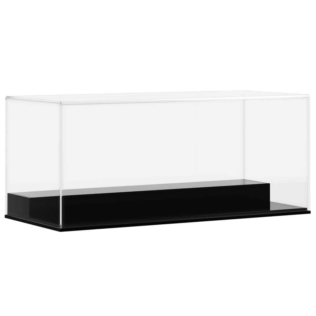 vidaXL Vitrine Transparent 19,5x8,5x8,5 cm Acryl Produktbild 