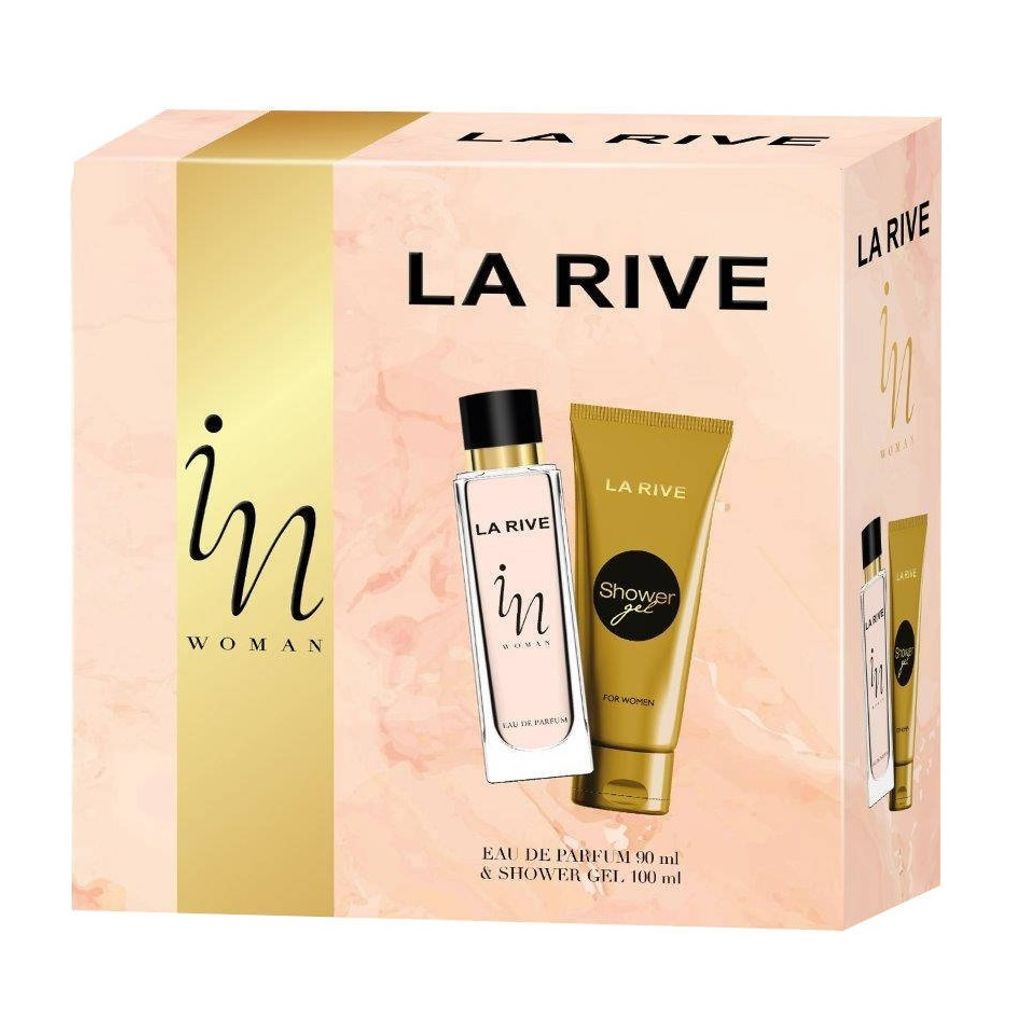 La Rive for Woman In Woman Geschenkset (Eau de Parfum 90ml + Duschgel 100ml)