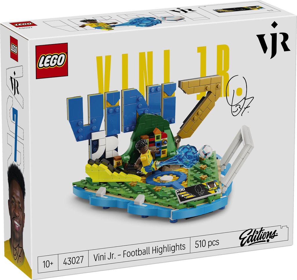 LEGO Editions Vini Jr. – Fußball-Highlights Spielzeug - 3D Produktbild 