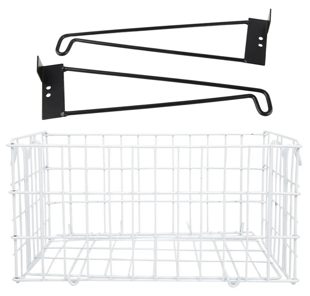 Panier de Transport pour Fauteuil Roulant, Grand Modèle Inox Pliant