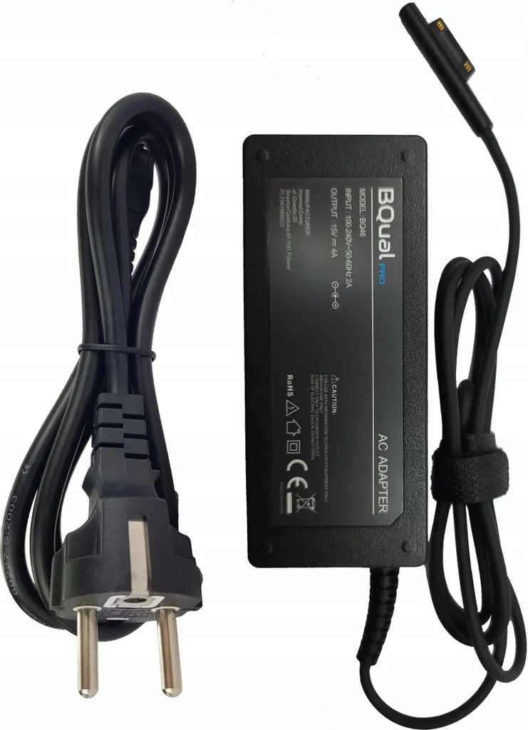 Chargeur Rapide 65W Bqual PRO pour Microsoft Surface 15V 4A Ultra Sûr - 2