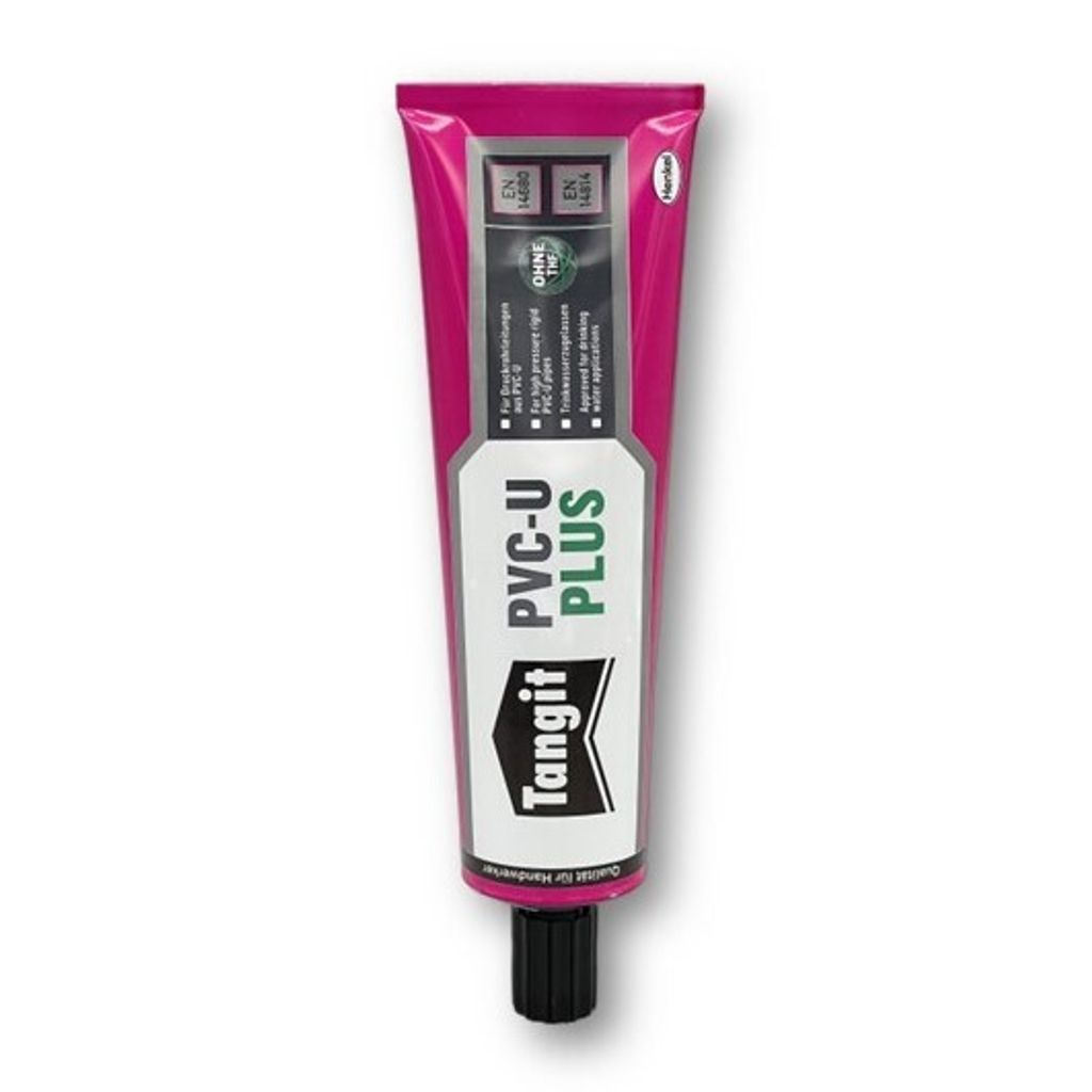 Tangit PVC-U Plus Kleber für Druckrohrleitungen und drucklose Rohrleitungen 125g - 1st