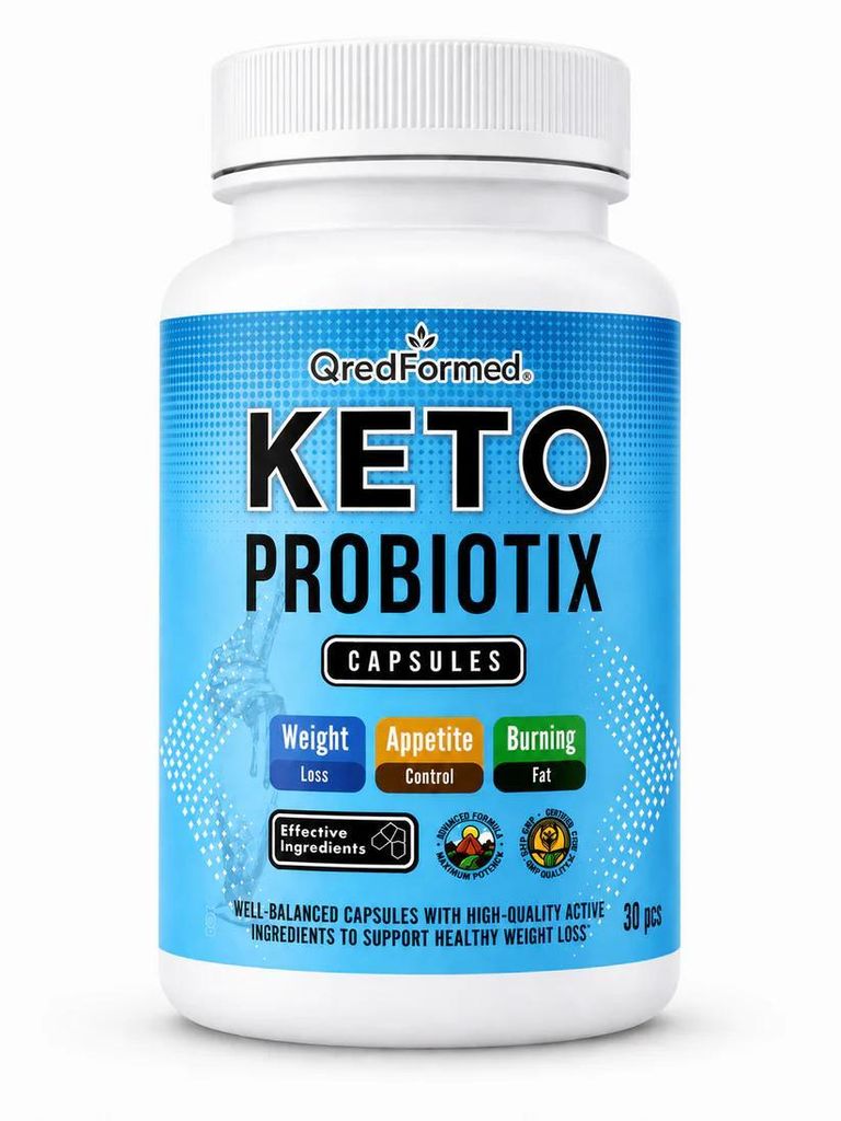 KETO PROBIOTIX – Tägliche Stoffwechsel- & Wellness-Unterstützung - 30 Kapseln